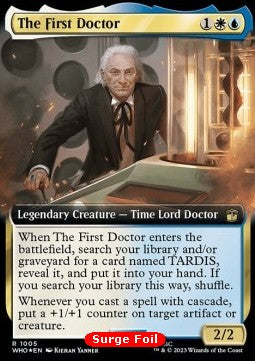 The First Doctor (V.4) - Universes Beyond: Doctor Who: Extras (Rare) [XWHO-1005]