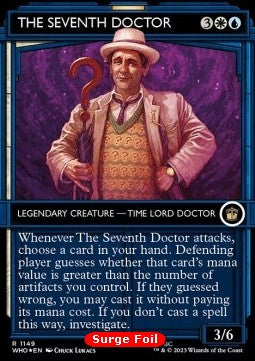 The Seventh Doctor (V.5) - Universes Beyond: Doctor Who: Extras (Rare) [XWHO-1149]