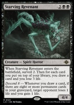 Starving Revenant - The Lost Caverns of Ixalan (Rare) [LCI-123]