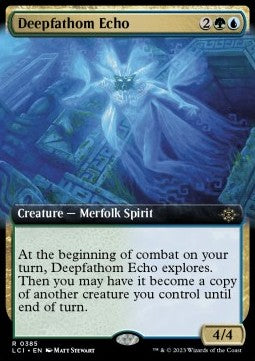 Deepfathom Echo - The Lost Caverns of Ixalan: Extras (Rare) [XLCI-385]
