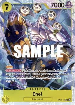 Enel (OP05-100) (V.1) - Awakening of the New Era (Super Rare) [OP05-100]
