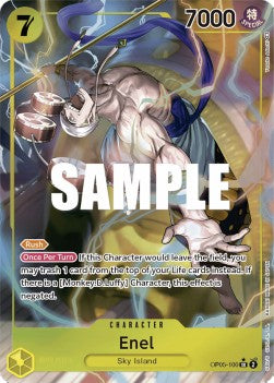 Enel (OP05-100) (V.2) - Awakening of the New Era (Alternate Art) [OP05-100]