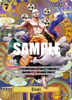 Enel (OP05-100) (V.3) - Awakening of the New Era (Special Rare) [OP05-100]