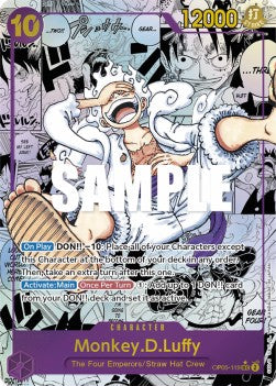 Monkey.D.Luffy (OP05-119) (V.3) - Awakening of the New Era (Manga Rare) [OP05-119]