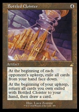 Bottled Cloister - Ravnica Remastered: Extras (Rare) [XRVR-389]