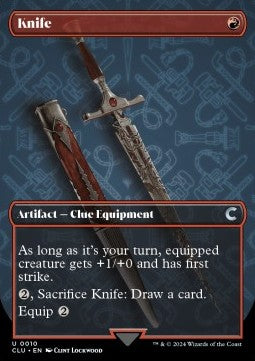 Knife - Ravnica: Cluedo Edition (Uncommon) [CLU-10]