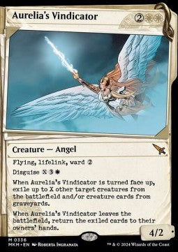 Aurelia's Vindicator (V.1) - Murders at Karlov Manor: Extras (Mythic) [XMKM-336]