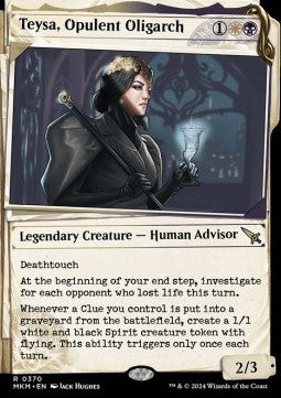 Teysa, Opulent Oligarch (V.2) - Murders at Karlov Manor: Extras (Rare) [XMKM-370]