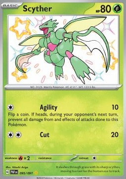 Scyther - Paldean Fates (Shiny Rare) [PAF-095]