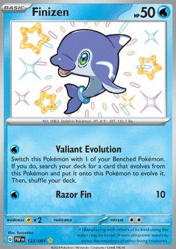Finizen - Paldean Fates (Shiny Rare) [PAF-123]