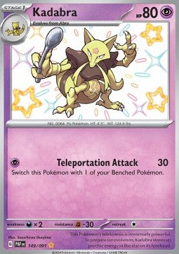 Kadabra - Paldean Fates (Shiny Rare) [PAF-149]