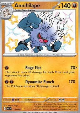 Annihilape - Paldean Fates (Shiny Rare) [PAF-171]