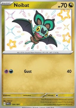 Noibat - Paldean Fates (Shiny Rare) [PAF-194]