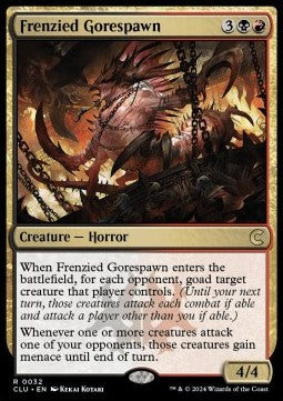 Frenzied Gorespawn - Ravnica: Cluedo Edition (Rare) [CLU-32]