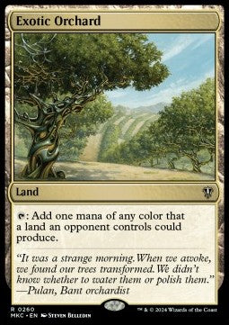 Exotic Orchard - Commander: Murders at Karlov Manor (Rare) [MKC-260]
