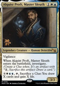 Alquist Proft, Master Sleuth (V.1) - Murders at Karlov Manor: Promos (Mythic) [PMKM-185]