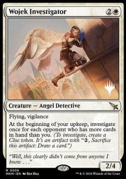 Wojek Investigator (V.2) - Murders at Karlov Manor: Promos (Rare) [PMKM-36]