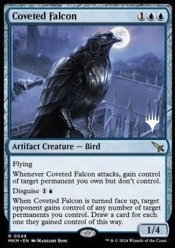 Coveted Falcon (V.2) - Murders at Karlov Manor: Promos (Rare) [PMKM-48]