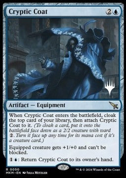 Cryptic Coat (V.2) - Murders at Karlov Manor: Promos (Rare) [PMKM-50]