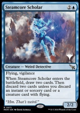 Steamcore Scholar (V.2) - Murders at Karlov Manor: Promos (Rare) [PMKM-71]