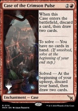 Case of the Crimson Pulse (V.2) - Murders at Karlov Manor: Promos (Rare) [PMKM-114]