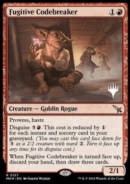 Fugitive Codebreaker (V.2) - Murders at Karlov Manor: Promos (Rare) [PMKM-127]