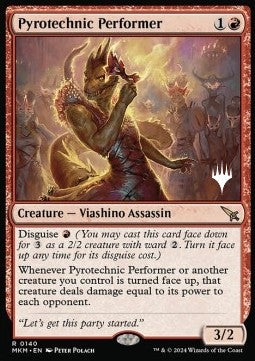 Pyrotechnic Performer (V.2) - Murders at Karlov Manor: Promos (Rare) [PMKM-140]