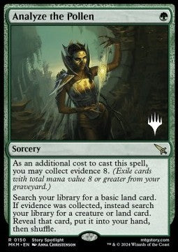 Analyze the Pollen (V.2) - Murders at Karlov Manor: Promos (Rare) [PMKM-150]