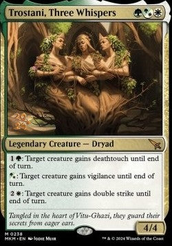 Trostani, Three Whispers (V.1) - Murders at Karlov Manor: Promos (Mythic) [PMKM-238]