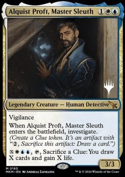 Alquist Proft, Master Sleuth (V.2) - Murders at Karlov Manor: Promos (Mythic) [PMKM-185]