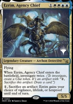 Ezrim, Agency Chief (V.2) - Murders at Karlov Manor: Promos (Rare) [PMKM-202]
