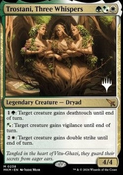 Trostani, Three Whispers (V.2) - Murders at Karlov Manor: Promos (Mythic) [PMKM-238]