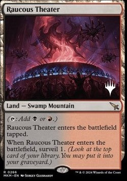 Raucous Theater (V.2) - Murders at Karlov Manor: Promos (Rare) [PMKM-266]