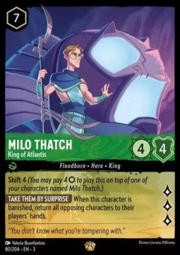 Milo Thatch - King of Atlantis - Into the Inklands (Legendary) [3INK-80]