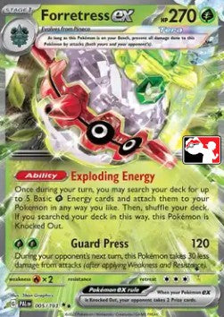 Forretress ex - Play! Pokémon Prize Pack Series Four (Promo) [PPS4-PAL 005]