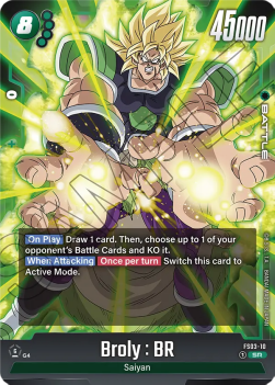 Broly : BR (FS03-10) [Fusion World] (V.1 - Super Rare)