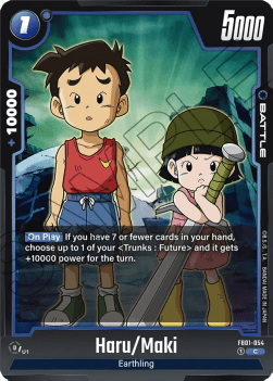 Haru/Maki (FB01-054) - Awakened Pulse [Fusion World] (Common) [FB01-054]