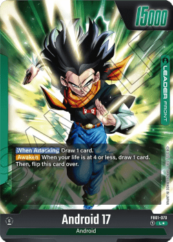 Android 17 // Android 17 / Android 18 (FB01-070)  (V.2 - Alternate Art) - Awakened Pulse [Fusion World] (Alternate Art) [FB01-070]