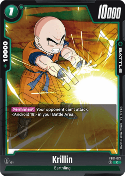 Krillin (FB01-072) - Awakened Pulse [Fusion World] (Common) [FB01-072]