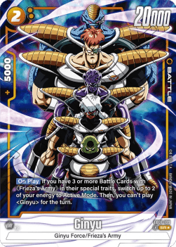Ginyu (FB01-109)  (V.2 - Alternate Art) - Awakened Pulse [Fusion World] (Alternate Art) [FB01-109]
