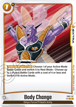 Body Change (FB01-137) - Awakened Pulse [Fusion World] (Rare) [FB01-137]