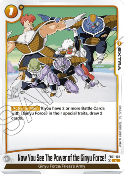 Now You See The Power of the Ginyu Force! (FB01-138) - Awakened Pulse [Fusion World] (Common) [FB01-138]