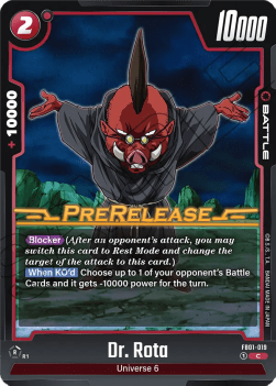 Dr. Rota (FB01-019) - Promos: Awakened Pulse [Fusion World] (Common) [FB01P-019]