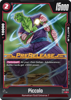 Piccolo (FB01-020) - Promos: Awakened Pulse [Fusion World] (Common) [FB01P-020]