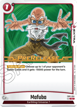 Mafuba (FB01-034) - Promos: Awakened Pulse [Fusion World] (Common) [FB01P-034]