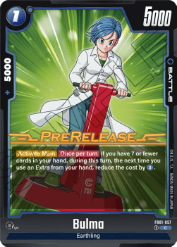 Bulma (FB01-057) - Promos: Awakened Pulse [Fusion World] (Common) [FB01P-057]