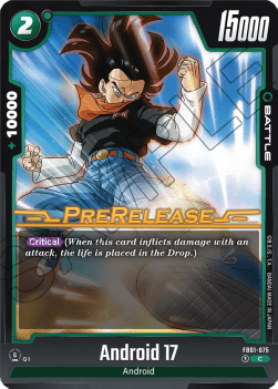 Android 17 (FB01-075) - Promos: Awakened Pulse [Fusion World] (Common) [FB01P-075]