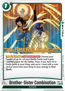 Brother-Sister Combination (FB01-100) - Promos: Awakened Pulse [Fusion World] (Uncommon) [FB01P-100]