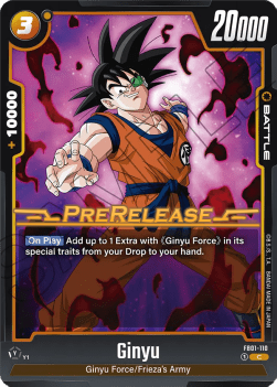 Ginyu (FB01-110) - Promos: Awakened Pulse [Fusion World] (Common) [FB01P-110]