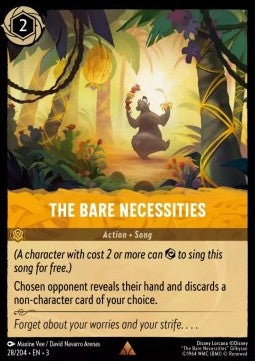 The Bare Necessities